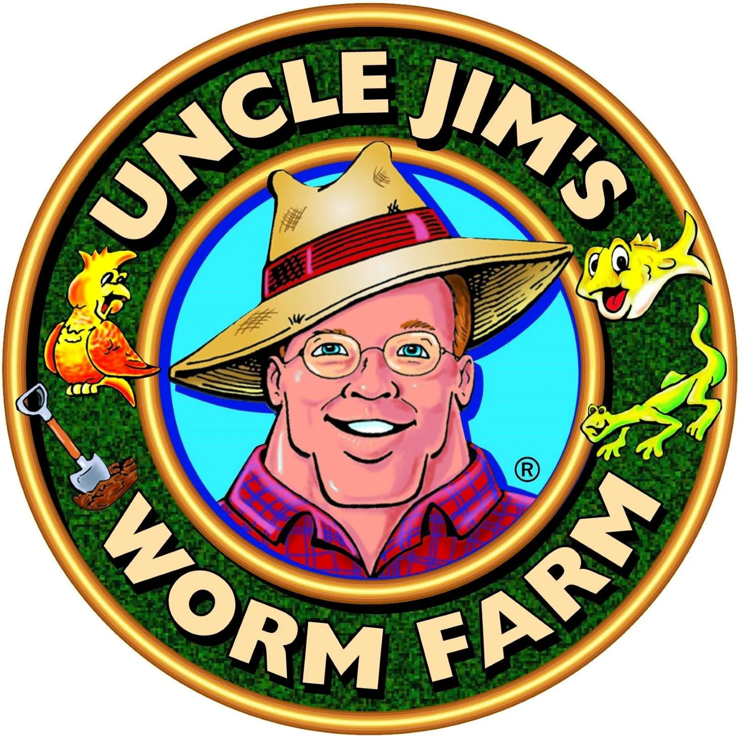 Uncle Jim’s Worm Farm logo